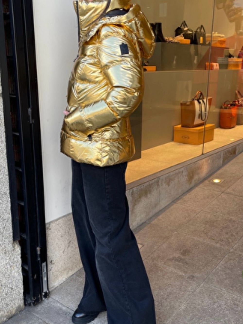 Mackage Jack Madalyn Puffer Jacket – Gold with Black Zippers - Picture 10 of 16